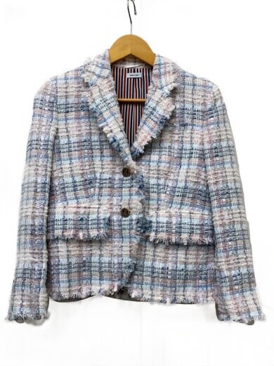 商品画像：ジャケット/40/ポリエステル/マルチカラー/FBC010T-06709680/ツイードジャケッ 1