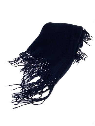 商品画像：マフラー/ウール/NVY/レディース 1