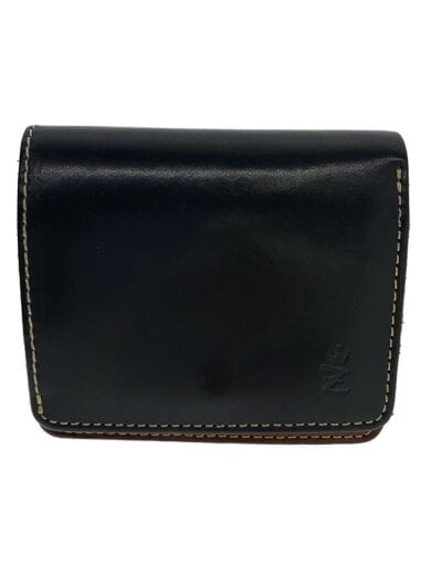 商品画像：ZARIO/2つ折り財布/レザー/BLK/無地/メンズ 1