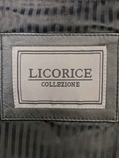 商品画像：レザージャケット・ブルゾン/--/牛革/BLK/無地 3