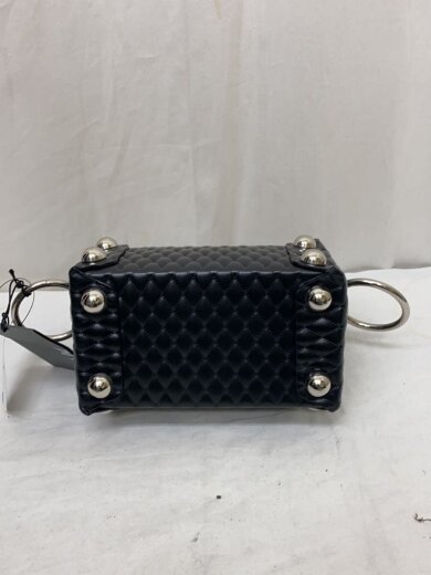 商品画像：バッグ/レザー/BLK/25ss/LEATHER CAKE MINI BAG 4