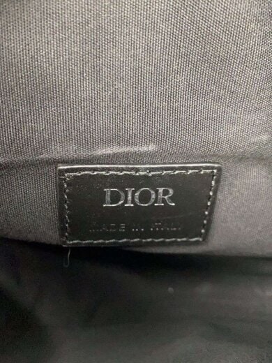 商品画像：ショルダーバッグ/レザー/BLK/総柄/キャンパス/ネイビー/GD金具// 5