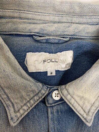 商品画像：長袖シャツ/2/コットン/IDG/無地/24-050-684-0004-1-0 3