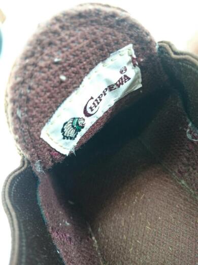 画像：CHIPPEWAサイドゴアブーツ/UK7/ブラウン/レザー/チペワ/メンズ/アメカジ/カジュアル/インディアン/革5