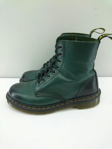 画像：Dr.Martensレースアップブーツ/UK7/グリーン/メンズ/緑/ドクターマーチン/8ホール/定番/メンズ2