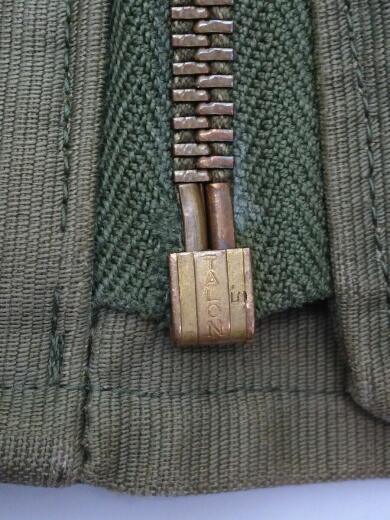 画像：US.NAVYデッキジャケット/コットン/カーキ/40s/N-1/ジャングルクロス/コの字TALON/アルパカライナー4