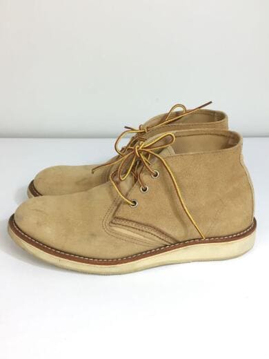 画像：RED WINGチャカブーツ/26.5cm/ベージュ/スウェード/3143/アメカジ/1