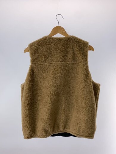 画像：NIKEリバーシブルフリースベスト/M/ポリエステル/BEG2