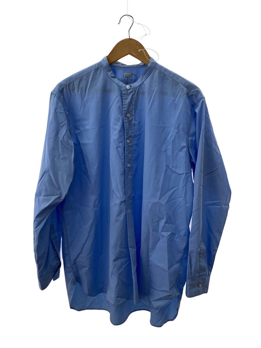 A.PRESSE / 長袖シャツ/2/コットン/BLU/無地/24AAP-02-05H