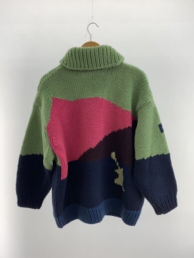 商品画像：ニット・セーター(厚手)/1/ウール/GRN/242MADS-JKM01 2