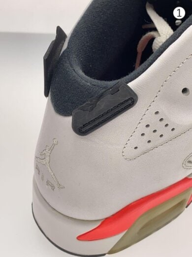 商品画像：AIR JORDAN 6 RETRO/エアジョーダンレトロ/ホワイト/384664-123/29cm/WHT 6