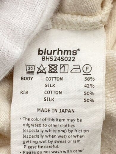 商品画像：長袖Tシャツ/3/コットン/CRM/BHS24S022 3