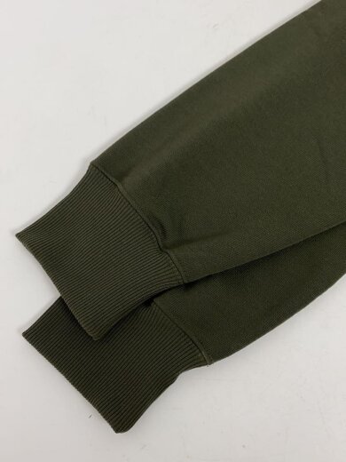 商品画像：HEATHER LOGO CREW_ヘザーロゴクルー/M/ポリエステル/カーキ/無地 5