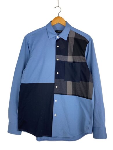 商品画像：長袖シャツ/M/コットン/ブルー/51m34-144-26 1