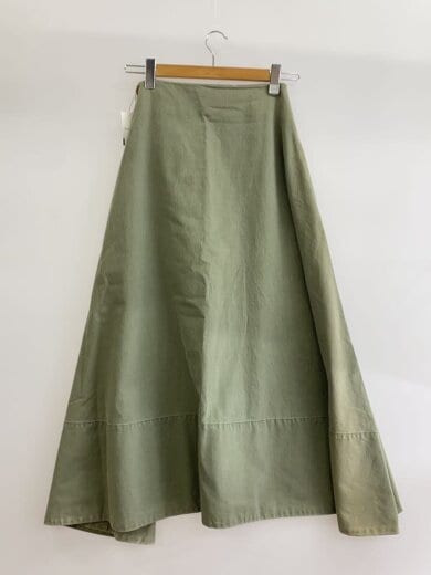 商品画像：ロングスカート/1/コットン/KHK/MB164-6010// 2