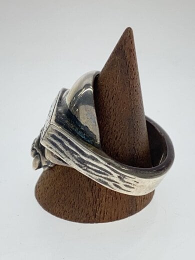 商品画像：リング/SV925/22号/WHT/メンズ 2