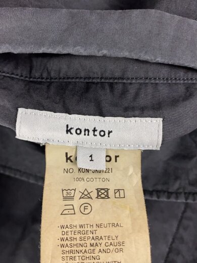 商品画像：Reversible 2 Button Jacket/1/コットン/グレー/無地/KON-JK01221 3