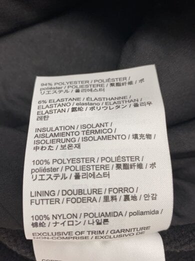 商品画像：AtomHoody/L/ナイロン/BLK/無地/X000005160// 4