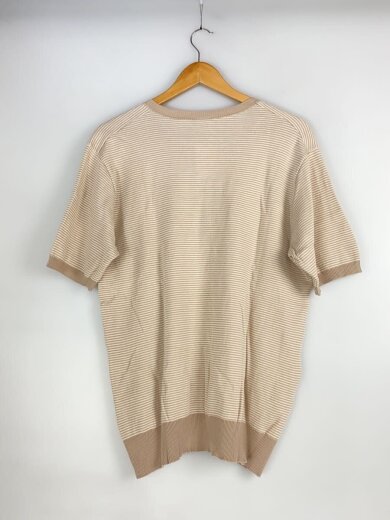 商品画像：半袖Tシャツ/5/コットン/ベージュ/ボーダー// 2