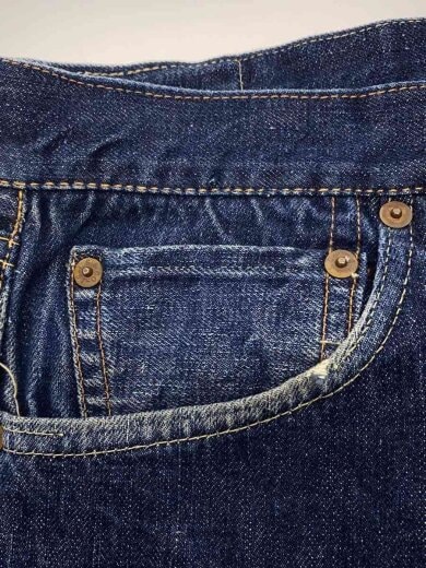 商品画像：40-50s/VT/501/XX/革パッチ/47モデル/実寸W32/片面タブ/デニム/インディゴ// 8