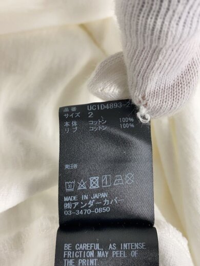 商品画像：BIGTEE CROSS SCREW SN/2/コットン/ホワイト/UC1D4893-2// 4