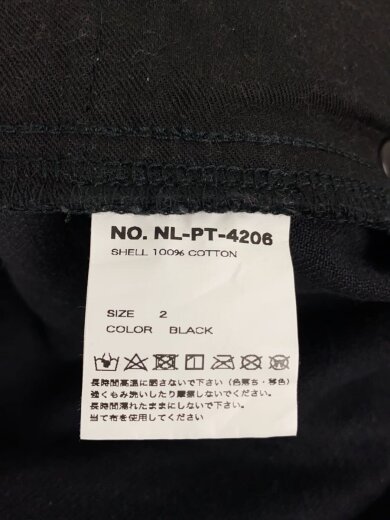 商品画像：DENIM BAGGY PANTS/2/コットン/ブラック/NL-PT-4206// 5