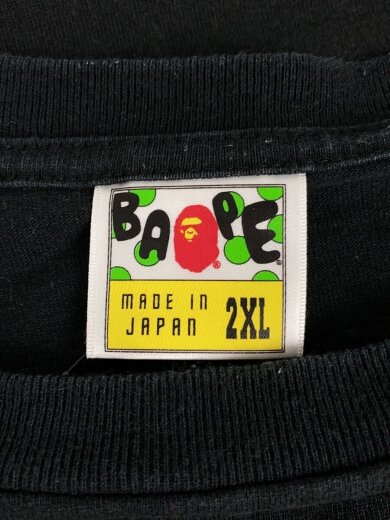 商品画像：半袖Tシャツ/XXL/コットン/ブラック/プリント// 3