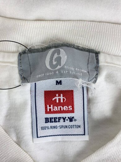 商品画像：半袖Tシャツ/M/コットン/ホワイト/プリント/90s/Hanesボディ// 3