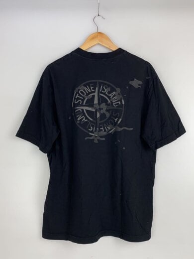 商品画像：半袖Tシャツ/M/コットン/ブラック/489740752119// 2