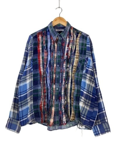商品画像：Flannel Shirt/コットン/ブルー/チェック/DI268// 1