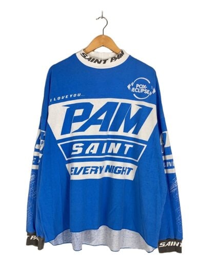 商品画像：SAINT PAM LS TEE/one/コットン/ブルー/SM-HR1-0000-C28// 1
