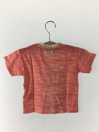 画像：GUCCIGUCCI/Tシャツ/80cm/コットン/レッド/ボーダー/581019 XJCFB2