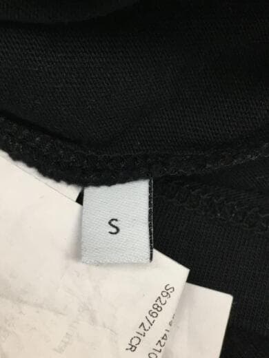 画像：LOEWETシャツ/S/コットン/ブラック/背タグ取れかけ/171691421074