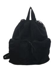 R.good/リュック/ナイロン/ブラック/無地