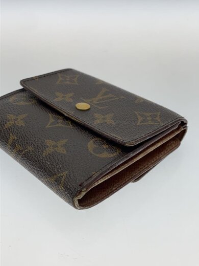 商品画像：ポルト・モネ・ビエ・カルト・クレディ_モノグラム・キャンバス/PVC/BRW/総柄/レディース 7