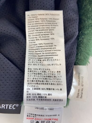 商品画像：フリースジャケット/S/コットン/GRN/アニマル/1014-22992 5