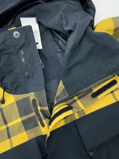 商品画像：ノベルティバンケッジジャケット/M/ナイロン/イエロー/チェック 6