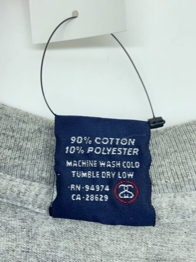 商品画像：Tシャツ/L/コットン/グレー/プリント 4