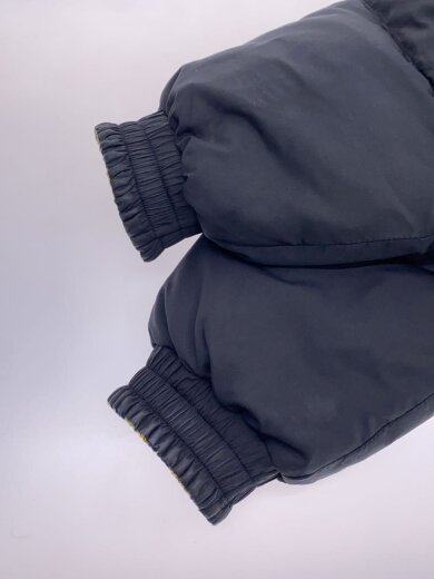 商品画像：ダウンジャケット/ポリエステル/ブラック/無地/リバーシブル/チェック/短丈 4