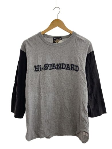 商品画像：Hi-STANDARD/ラグラン/7分袖カットソー/L/コットン/グレー/無地// 1