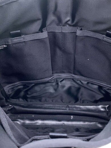 商品画像：トートバッグ/ナイロン/ブラック/無地 6