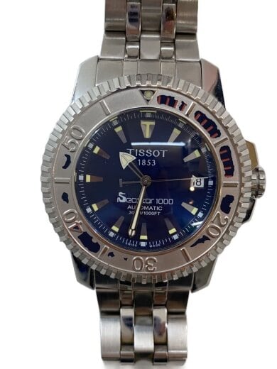 商品画像：自動巻腕時計/アナログ/ステンレス/シルバー/ネイビー/SS/T19.1.583.41 1