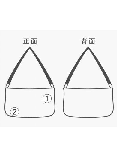 商品画像：fossil brand/ショルダーバッグ/レザー/グレー/無地 9