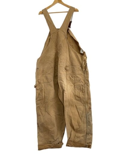 画像：Carharttオーバーオール/50/コットン/キャメル2
