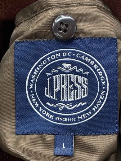 商品画像：レザージャケット・ブルゾン/L/山羊革/BRW/無地/021-5-CJR-OV 3