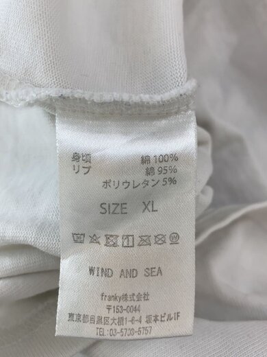 商品画像：Tシャツ/XL/コットン/WHT/プリント/WDS-O-SEA-23-Q4-CS-01// 4