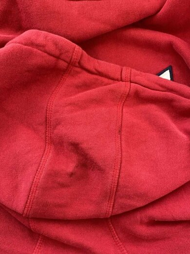 商品画像：パーカー/L/コットン/RED 5