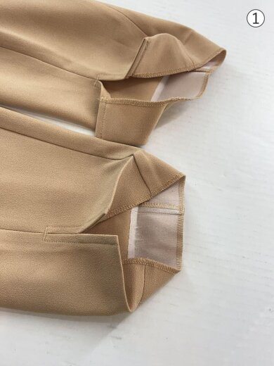 商品画像：SLITHEMBALLOONPANTS/1/ポリエステル/ベージュ/無地/16110-7222 7