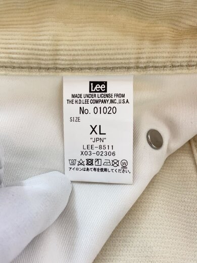 商品画像：ブーツカットパンツ/XL/コーデュロイ/クリーム/01020/102/新品タグ付 5