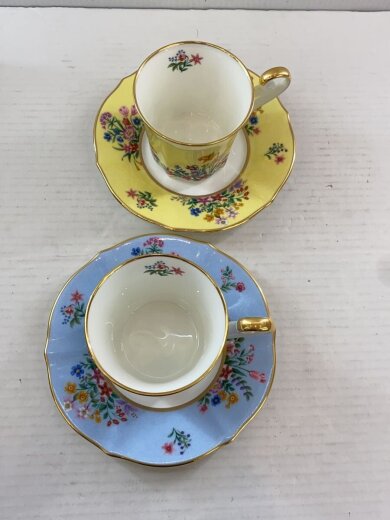 商品画像：色変わり/カップ×2・ソーサー×2 2